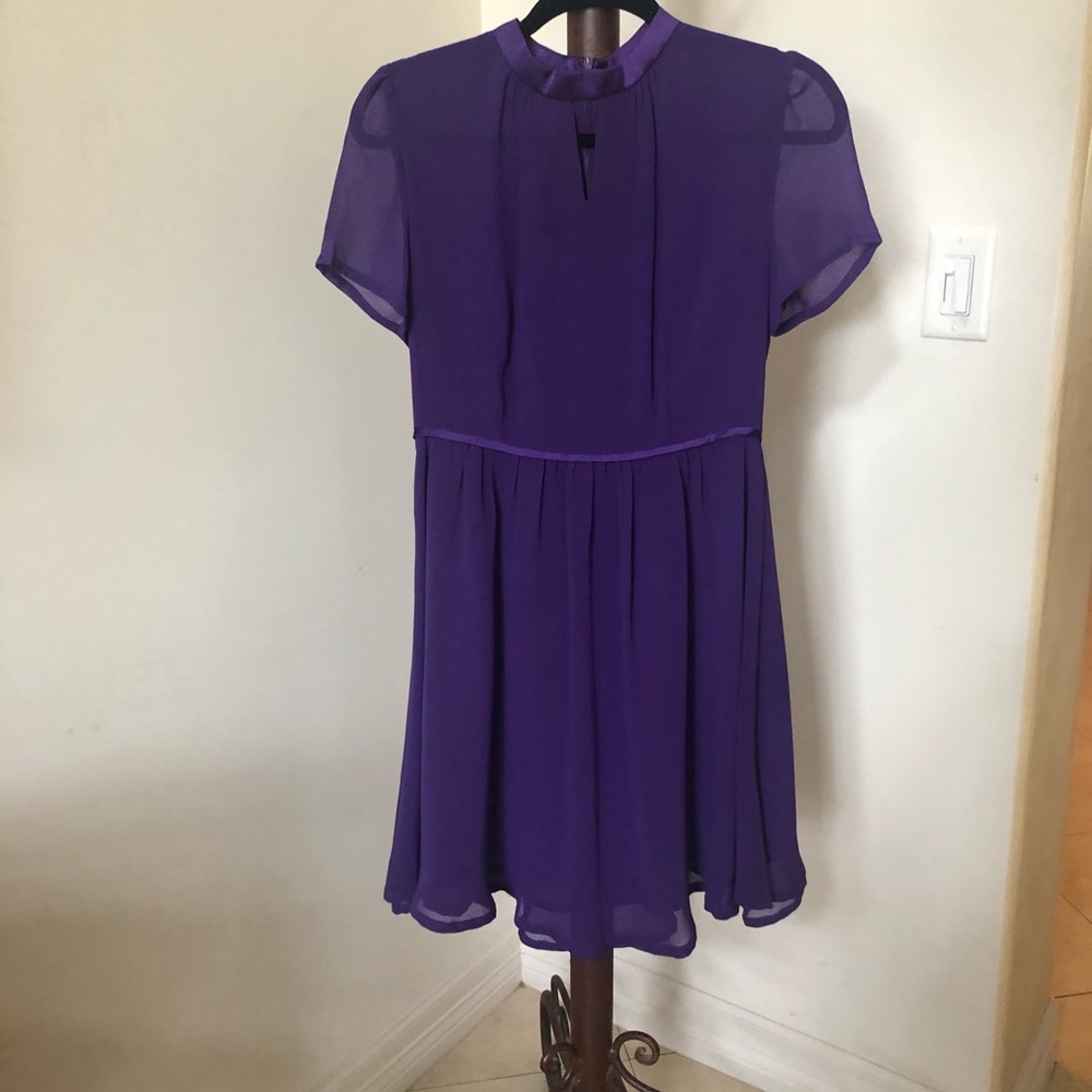 Purple dress